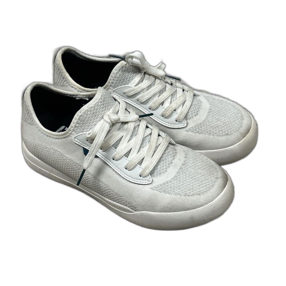 Vessi Shoes Womens 8 Weekend Sneakers White Lace Up Comfort